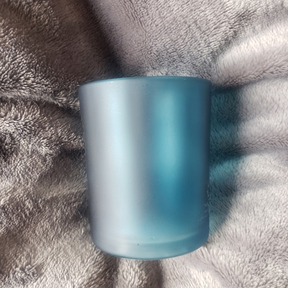 Seahorse Candle Holder | Sea Glass Blue Ceramic - Picture 2 of 5